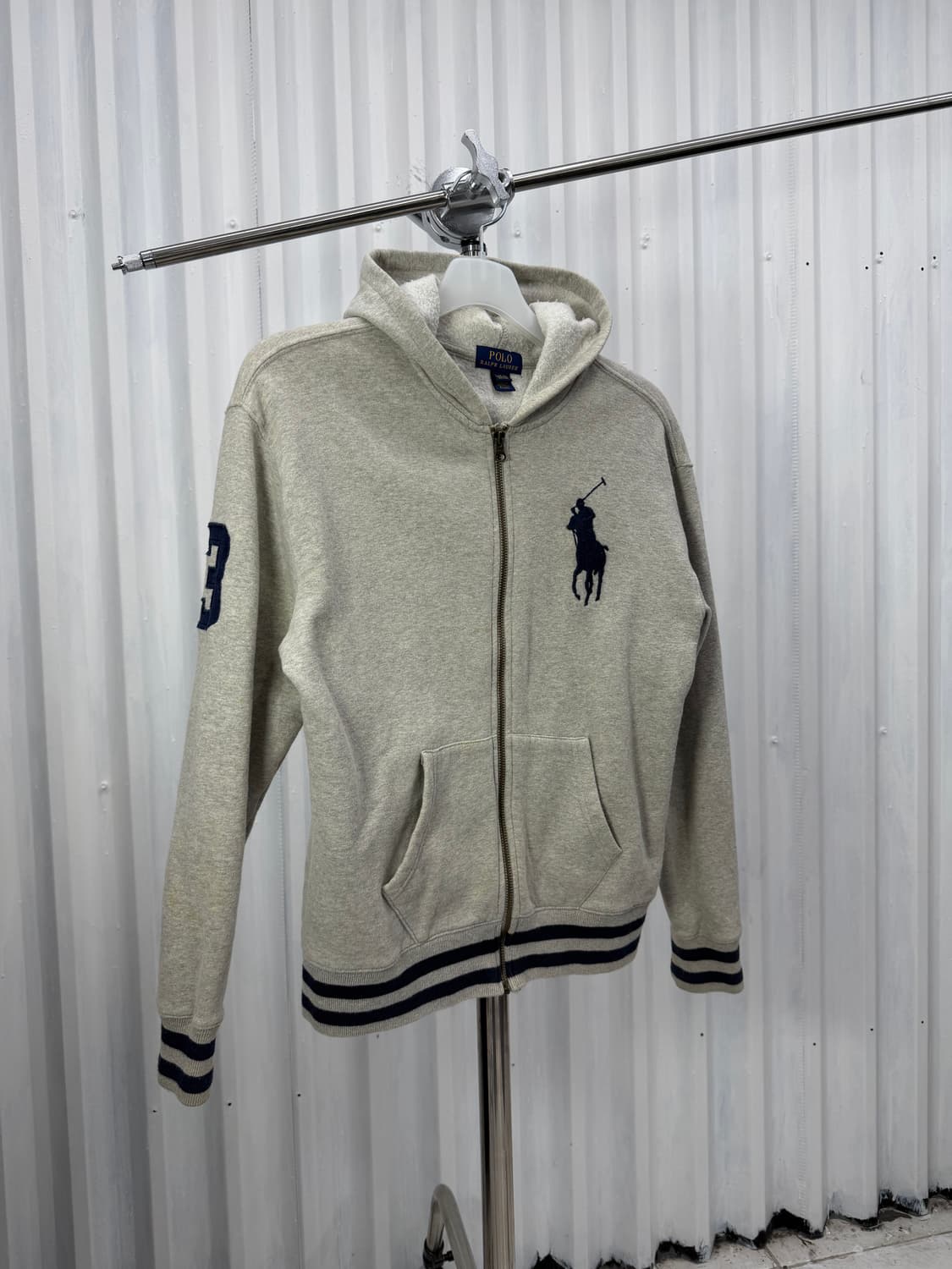 Big Pony hoodie zip 상품이미지2