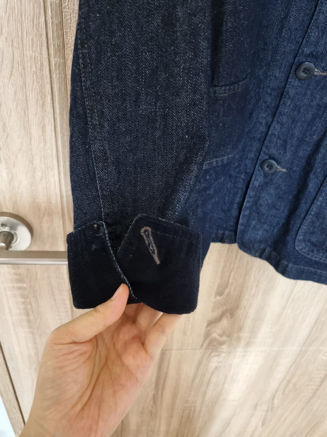 유니클로 코듀로이 데님자켓 상품이미지3