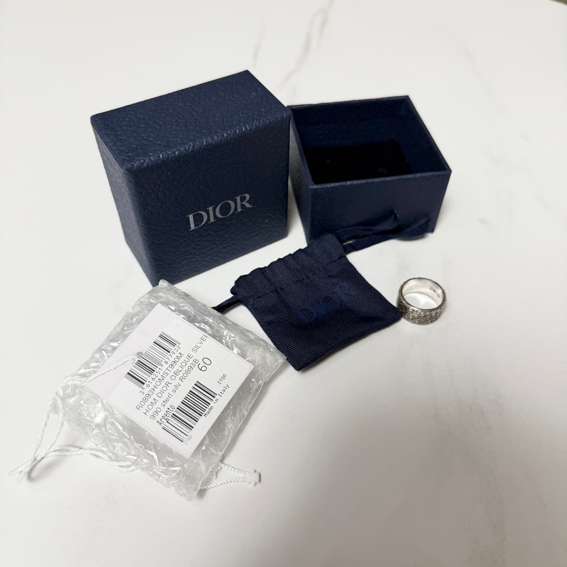 [M사이즈]디올 오블리크 반지 상품이미지3