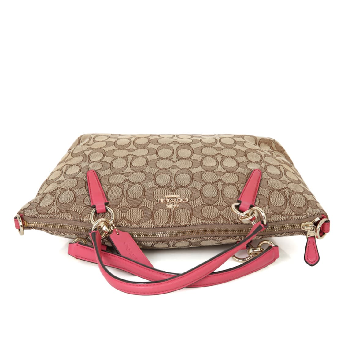 코치 스몰 켈시 사첼 인 시그니처 자카드 F36625 상품이미지8