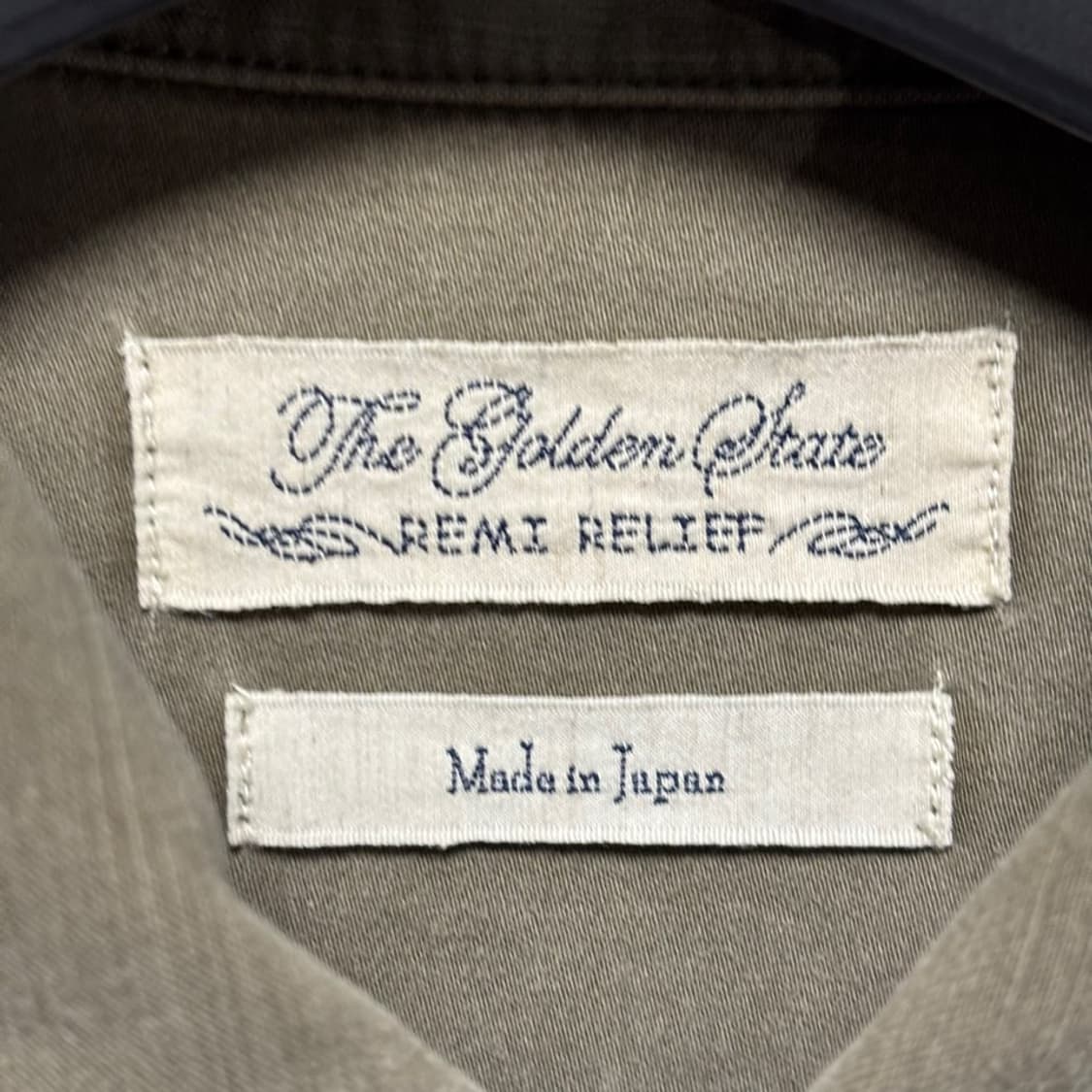 M) 레미릴리프 오버사이즈 밀리터리 셔츠 자켓 상품이미지2