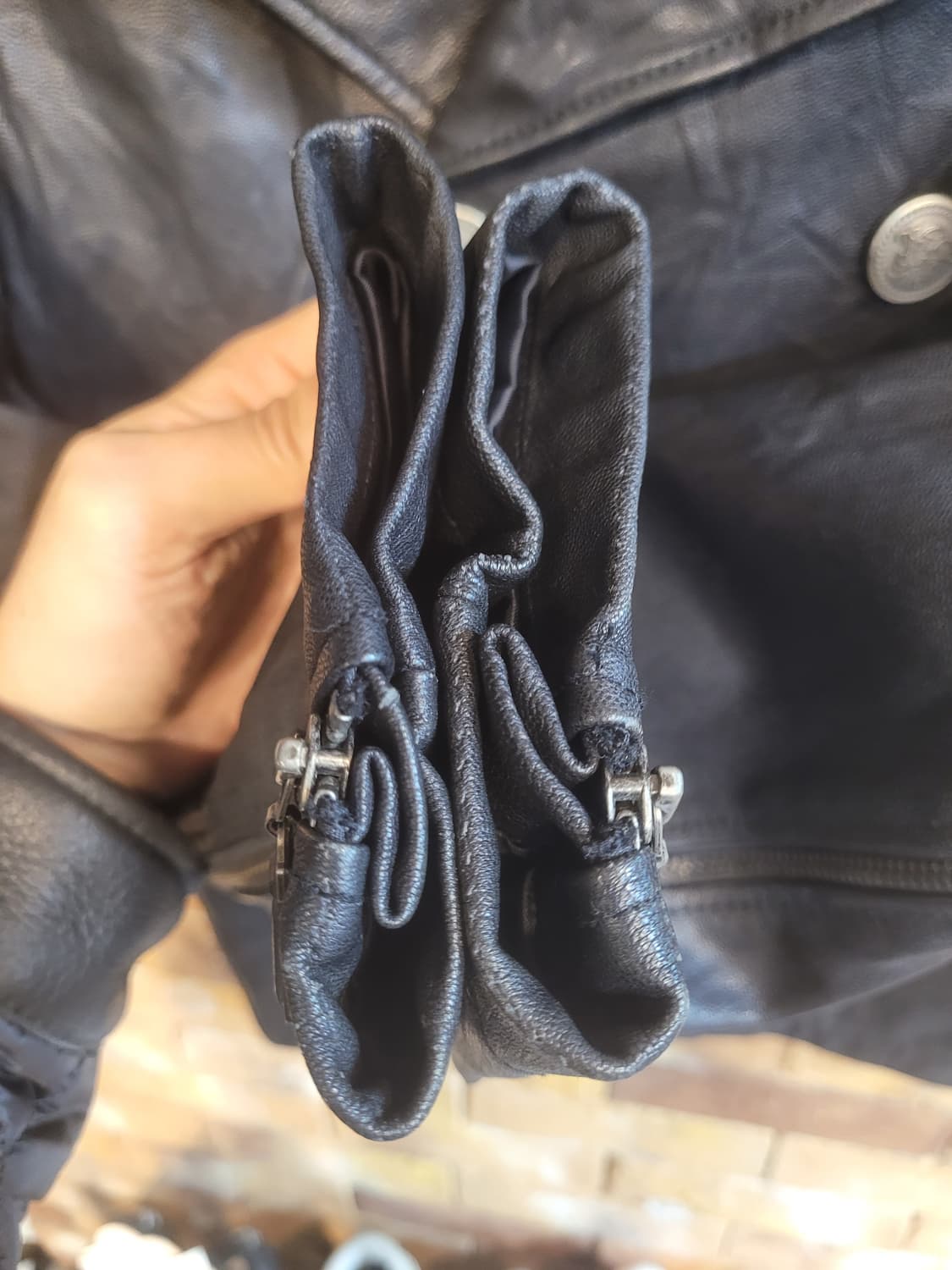 돌체앤가바나 블랙 가죽 자켓 48 상품이미지7