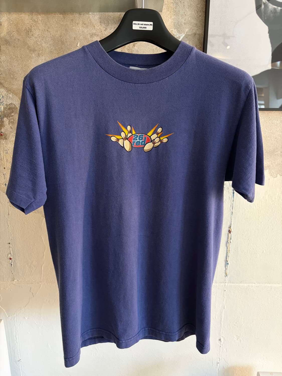 90s 26 red 스케이트 티셔츠 상품이미지1
