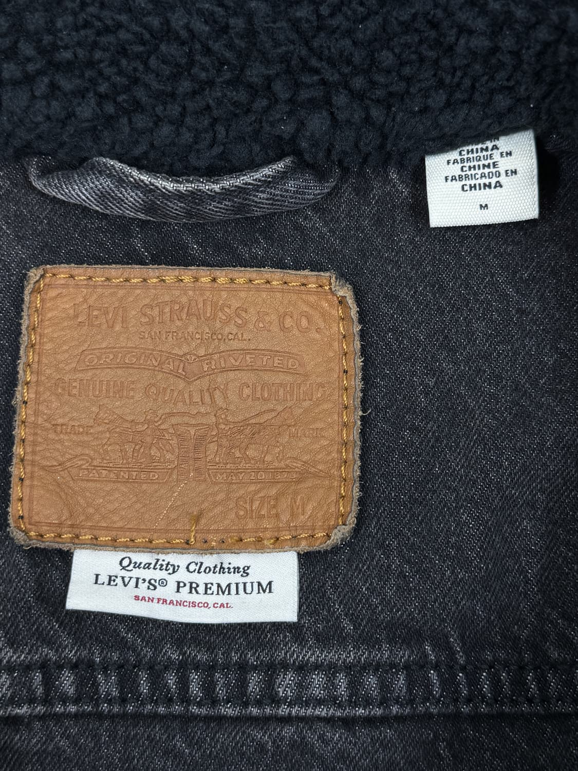 리바이스 프리미엄 빅 E 셰르파 자켓 상품이미지6