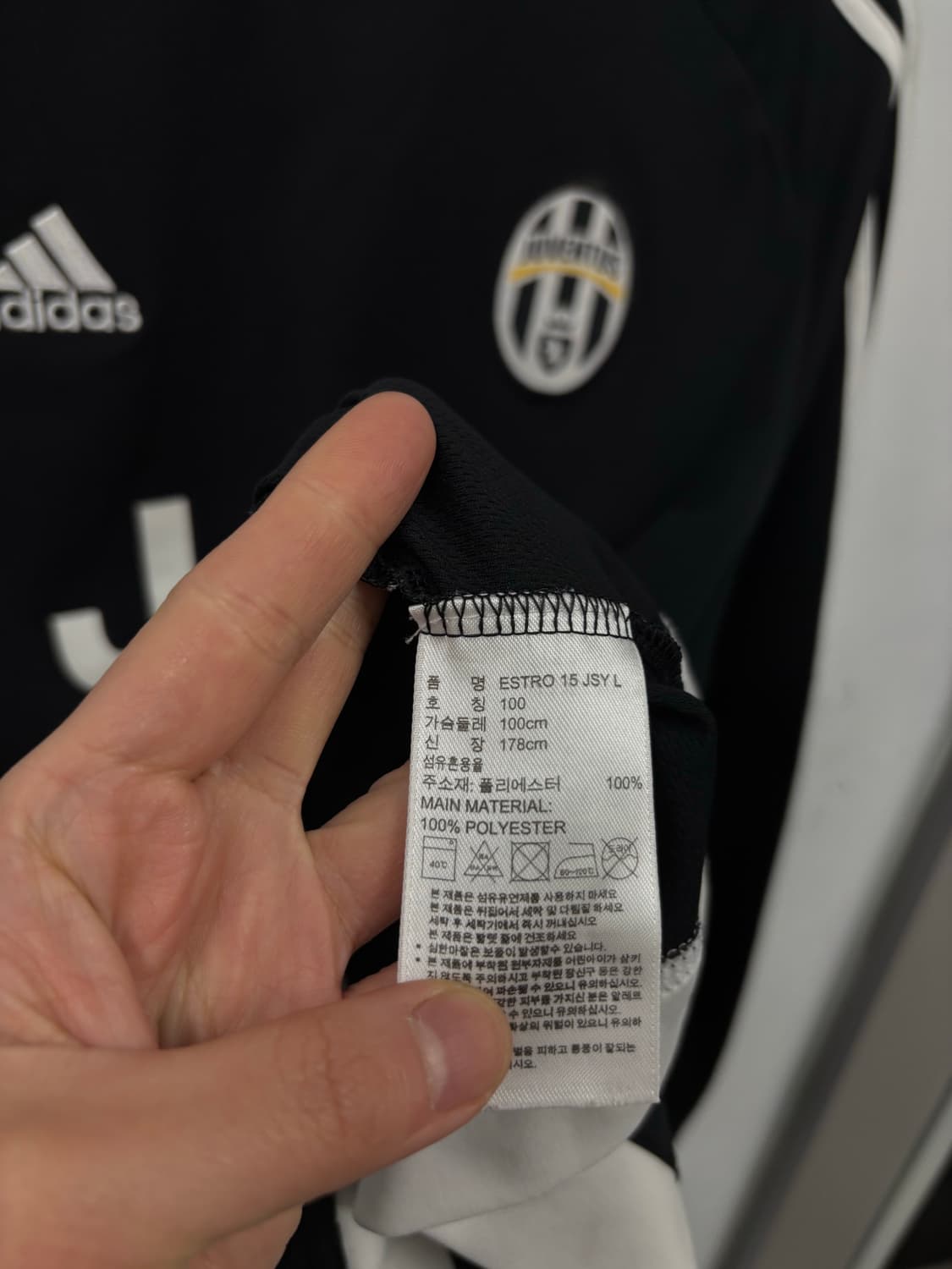 아디다스 유벤투스 긴팔 유니폼  상품이미지7