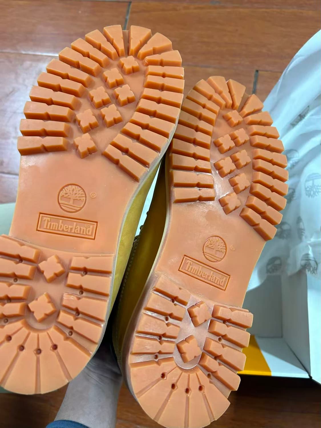 팀버랜드 프리미엄 6인치 워터프루프 부츠 위트 누벅 270mm 상품이미지5