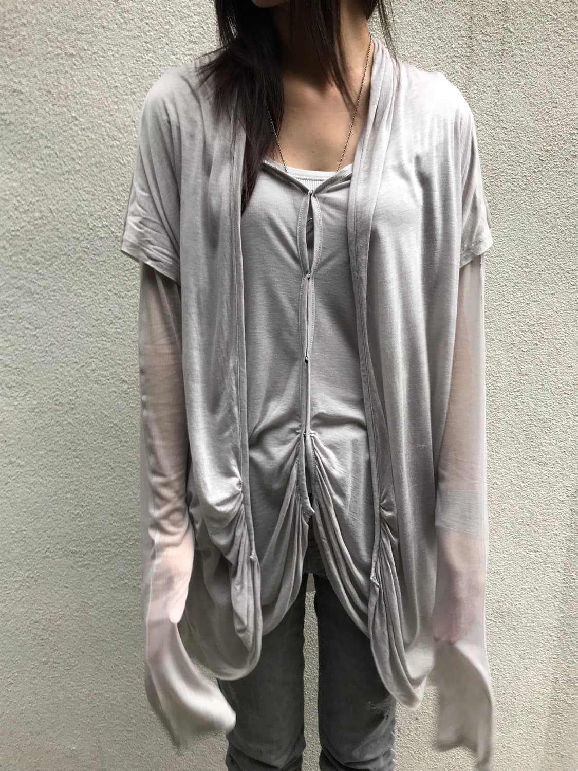 요지 야마모토 Y’s 더블 레이어드 가디건 상품이미지2