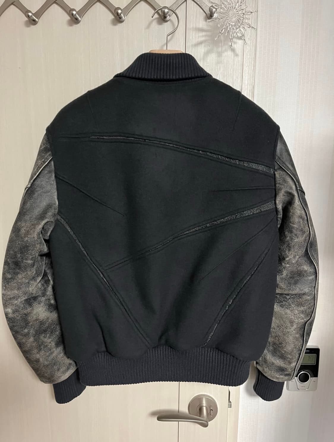 엑슬림 ep6 바시티자켓 차콜 xs 상품이미지2