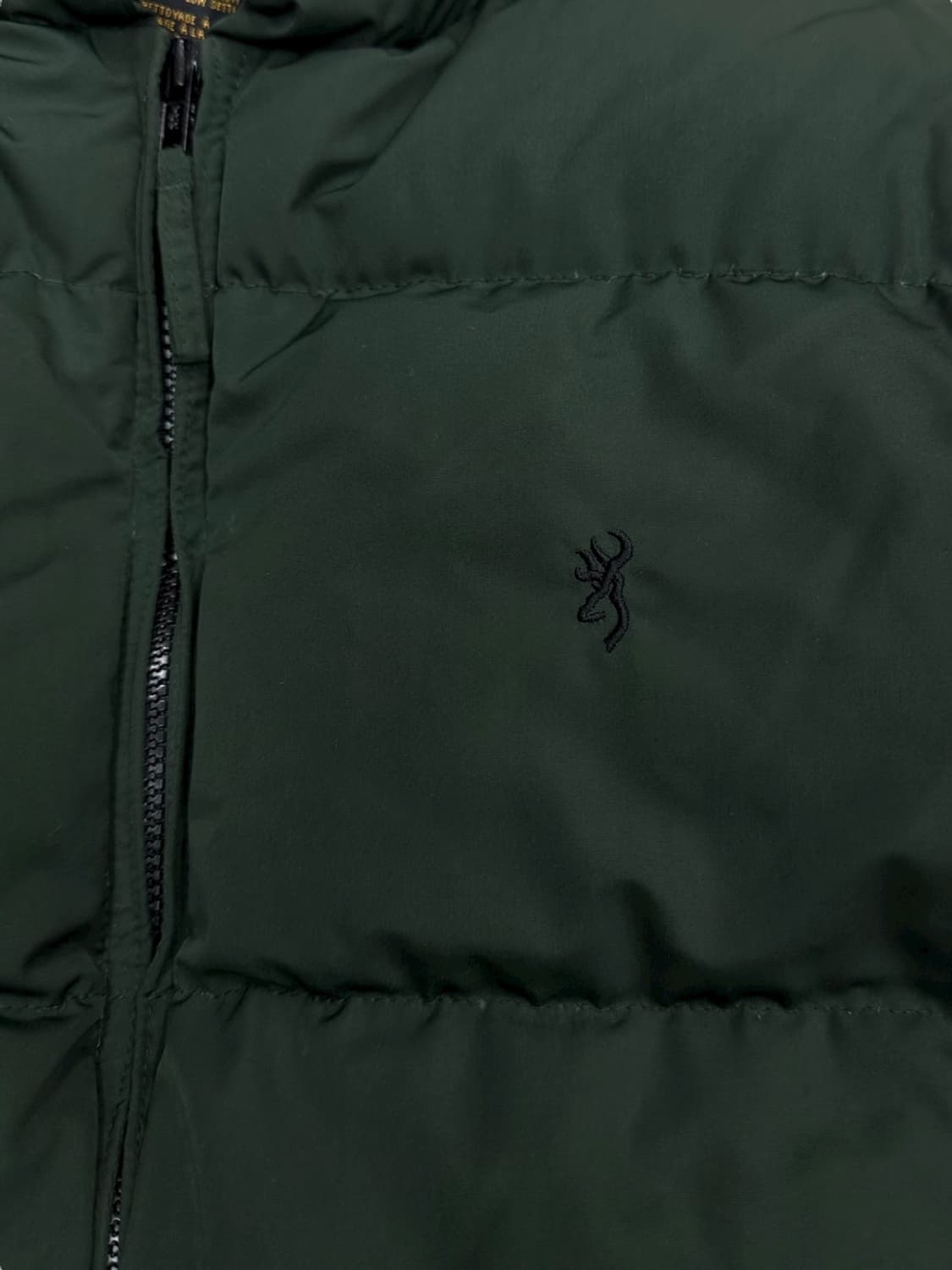 브라우닝암즈컴퍼니 구스다운 패딩 그린 (L~2XL) 상품이미지4