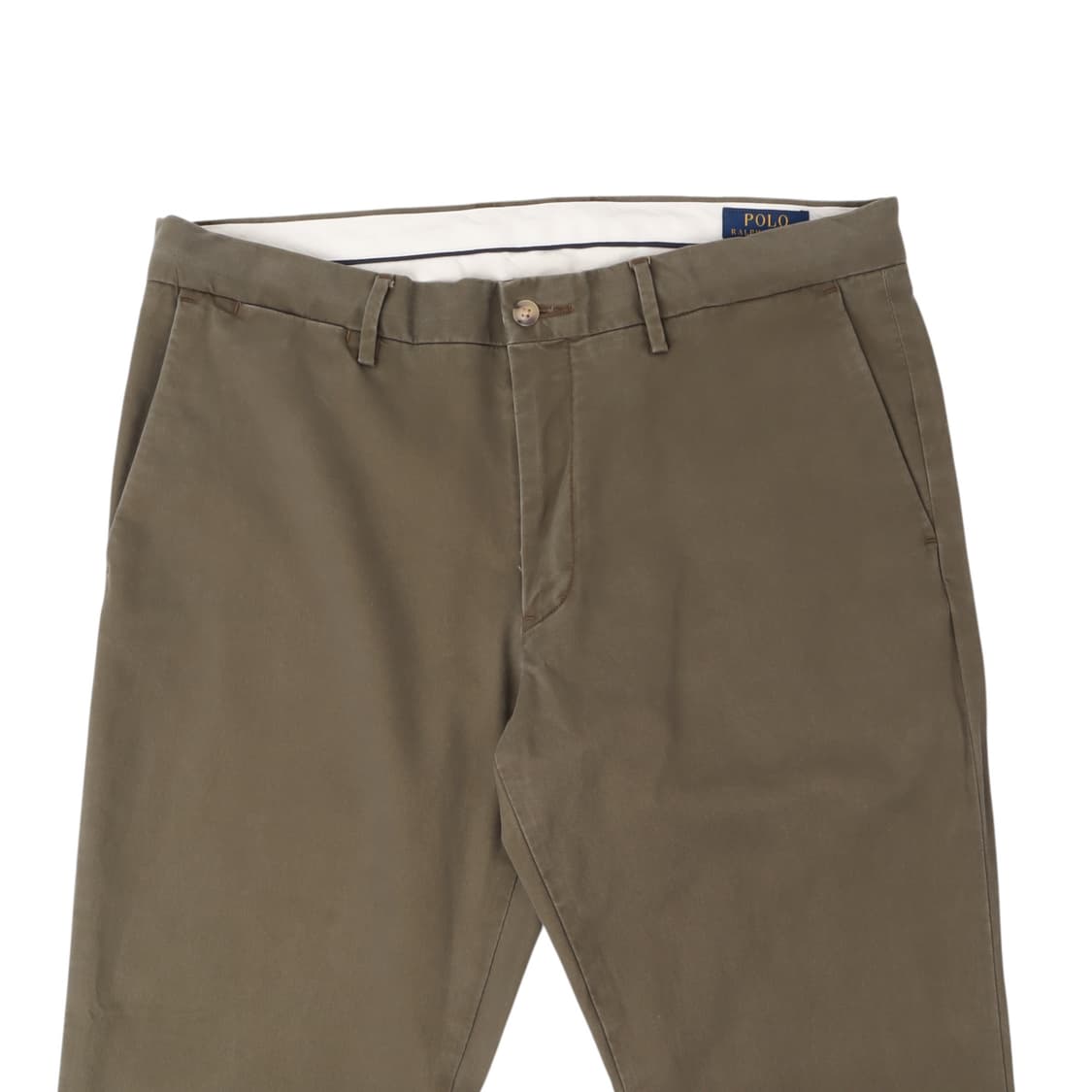 폴로 랄프로렌 카키 스트레치 슬림 치노 팬츠 상품이미지2