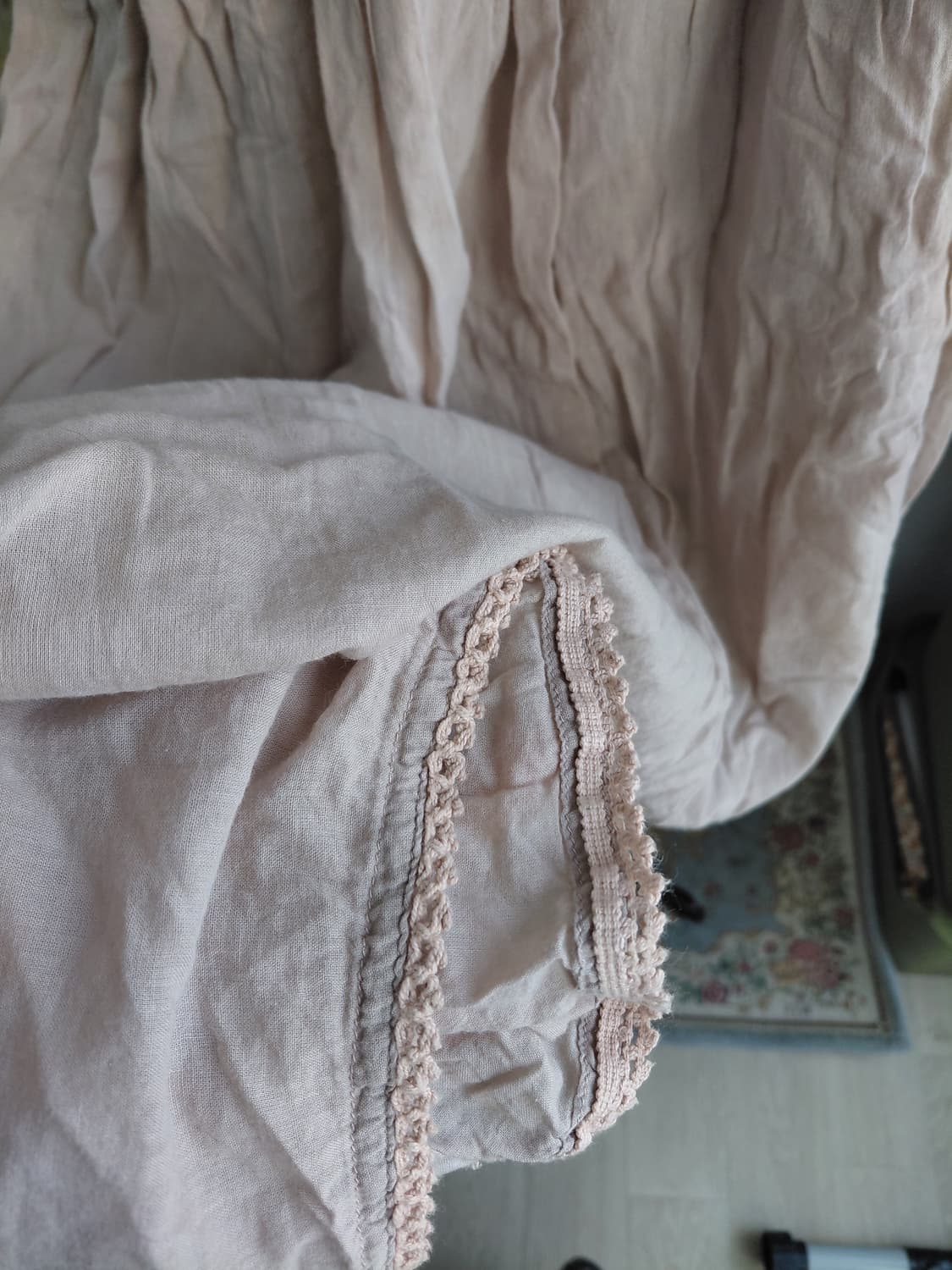 [일본빈티지] 빈티지 스모크 끈 롱 원피스 상품이미지2