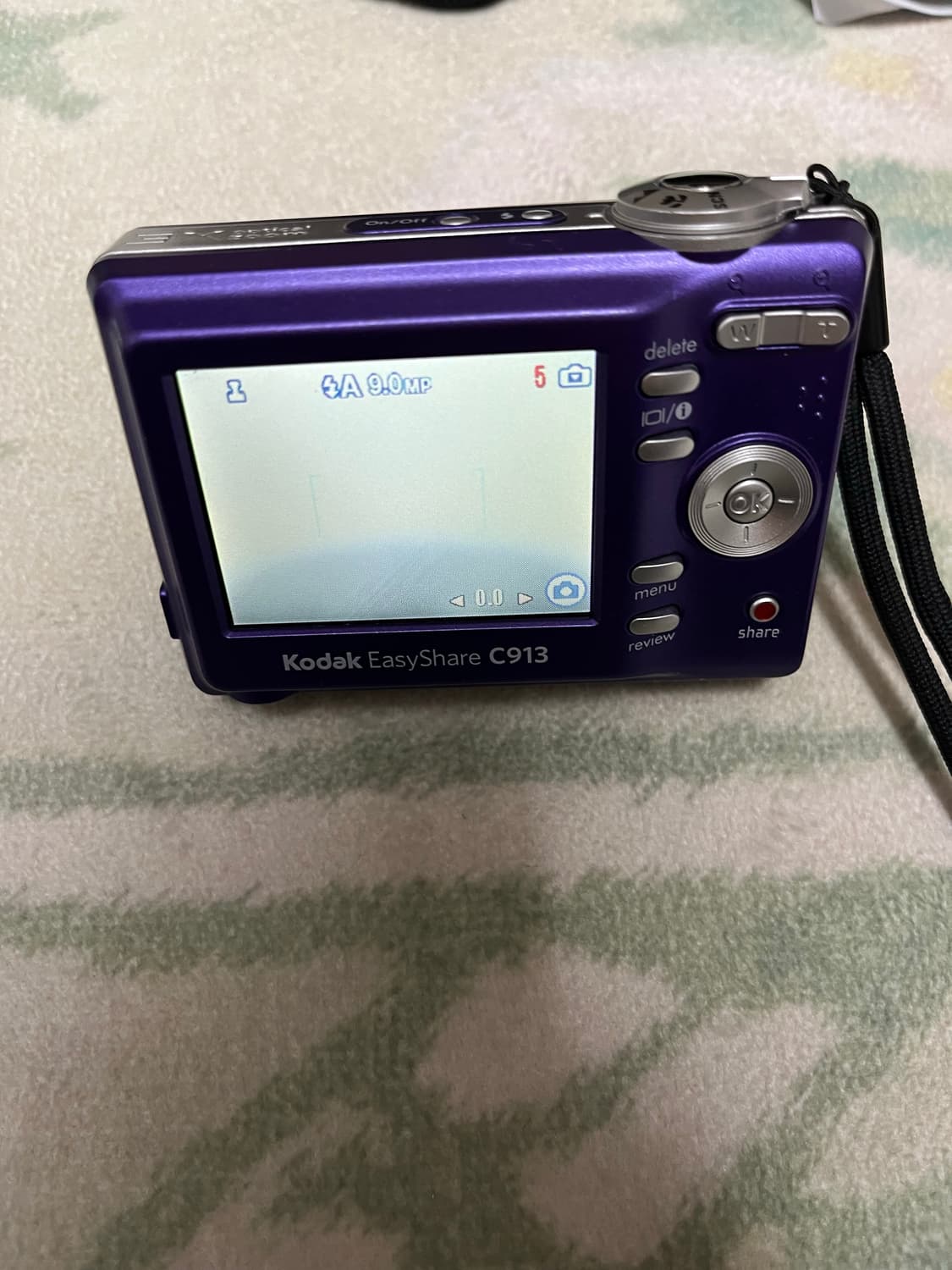 코닥 c913 퍼플 보라 레어색상 빈티지 디카 카메라 상품이미지5