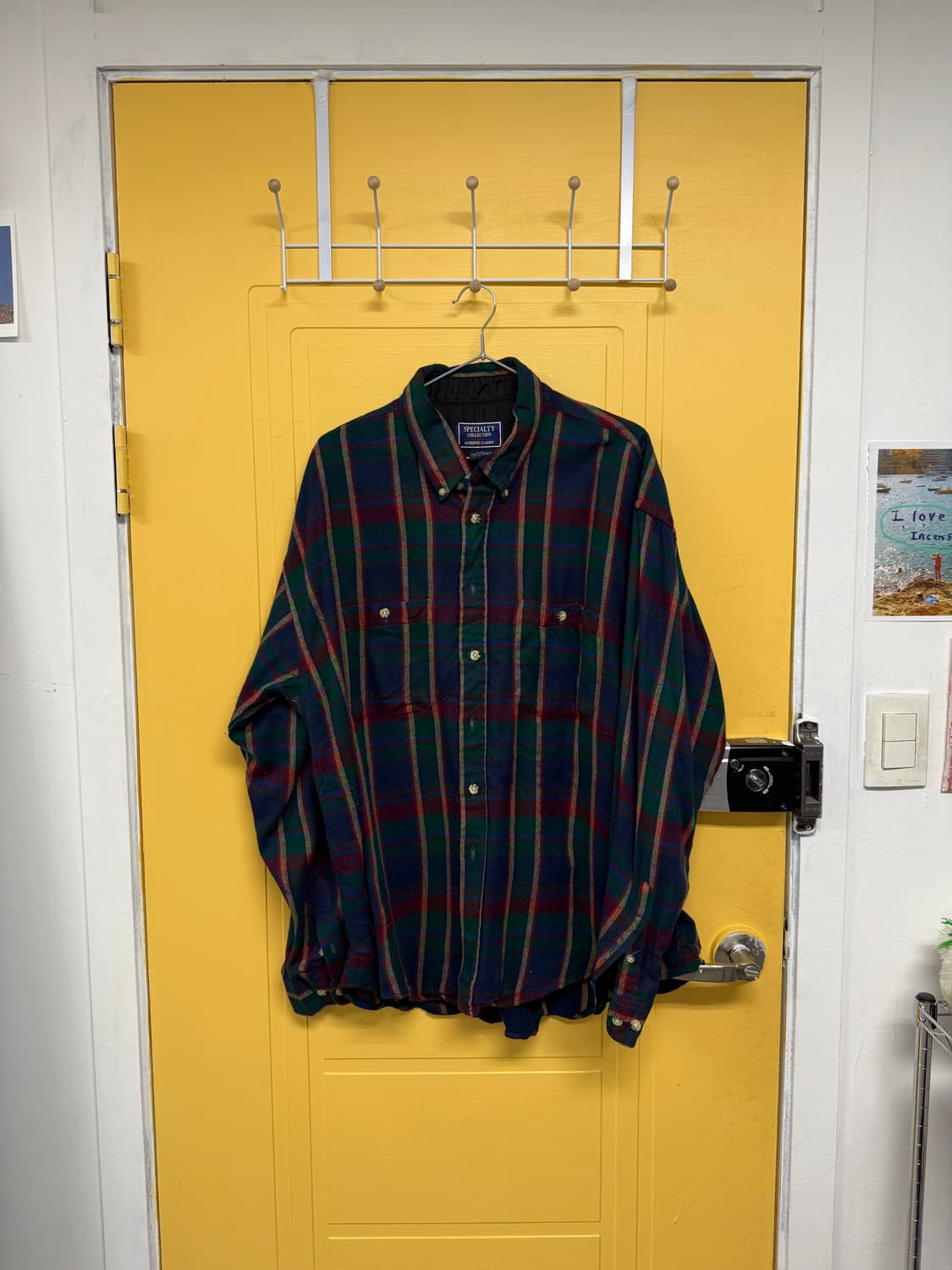 Usa check shirt  상품이미지3