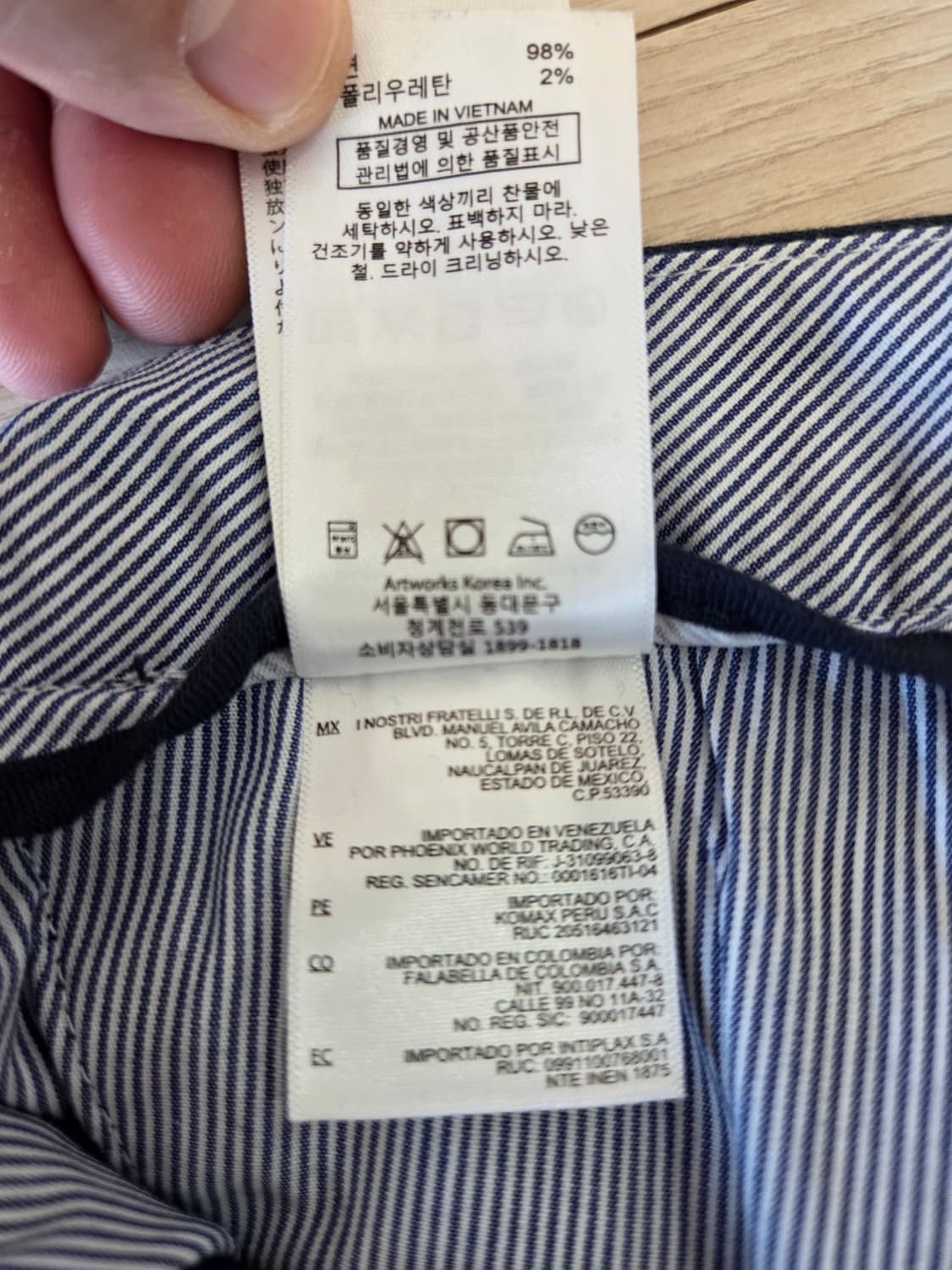 [판매] 브룩스 브라더스 밀라노핏 네이비 치노 (Size 32/30) 상품이미지8