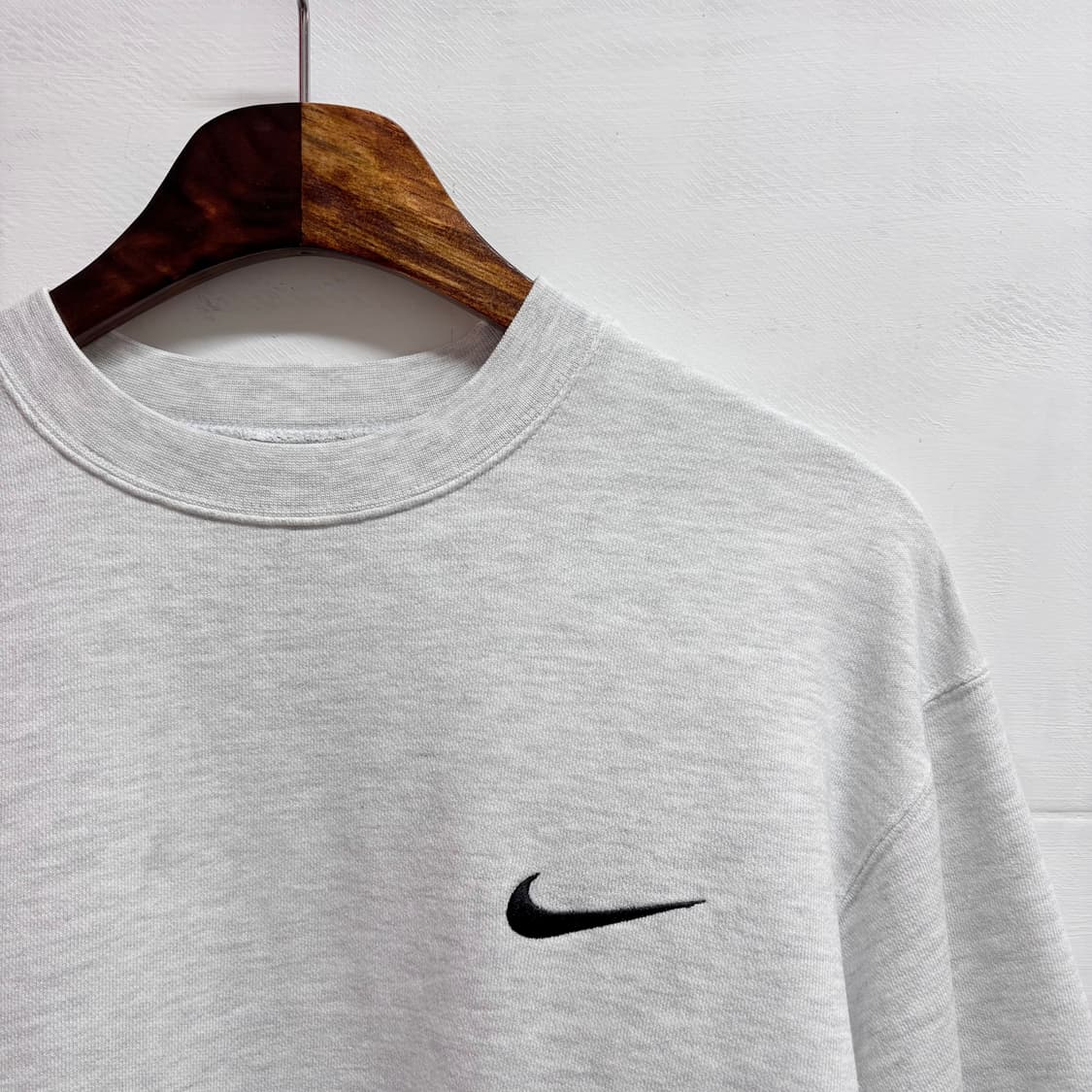 90's nike 나이키 스우시 멜란지 스웻 맨투맨 L 상품이미지2