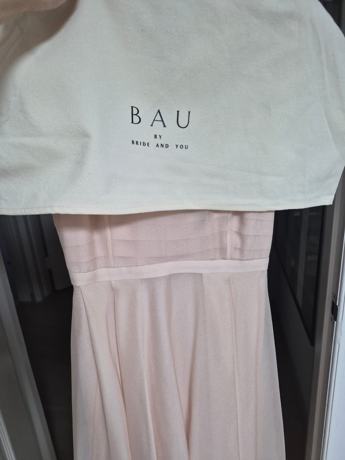 BAU 바이앤 브라이드앤유 린 lyn 원피스 핑크 사이즈0 하객룩 상품이미지1