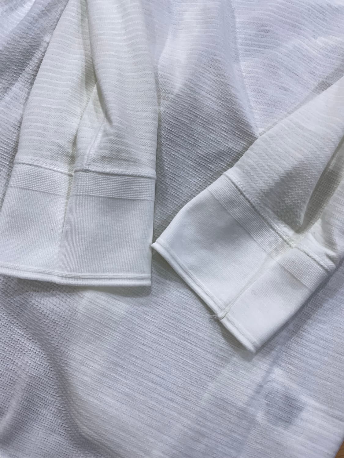 폴로랄프로렌(블랙라벨)/화이트 코튼니트라운드티 상품이미지4