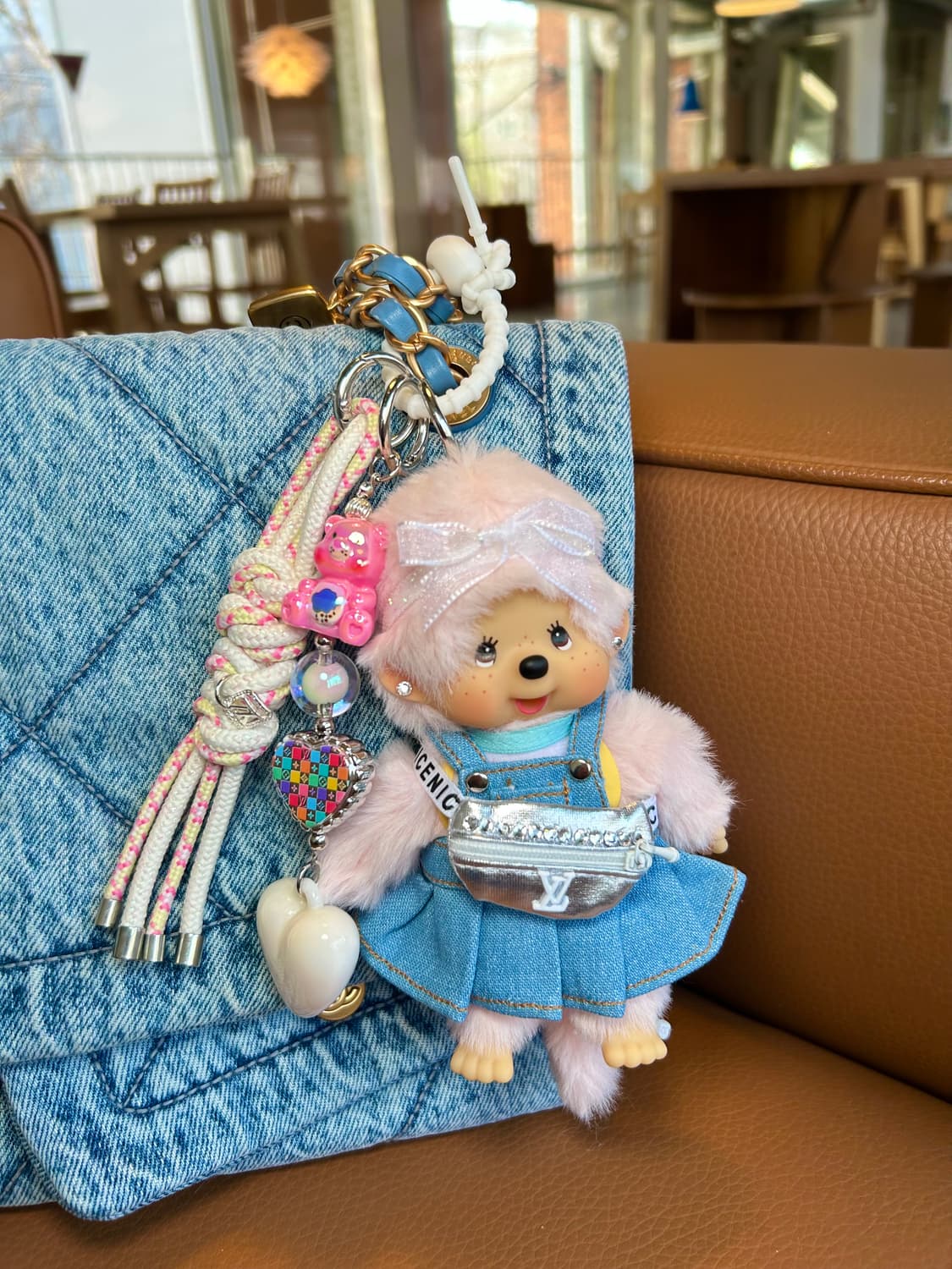 (76)정품몬치치💖심쿵템 커스텀키링 상품이미지5