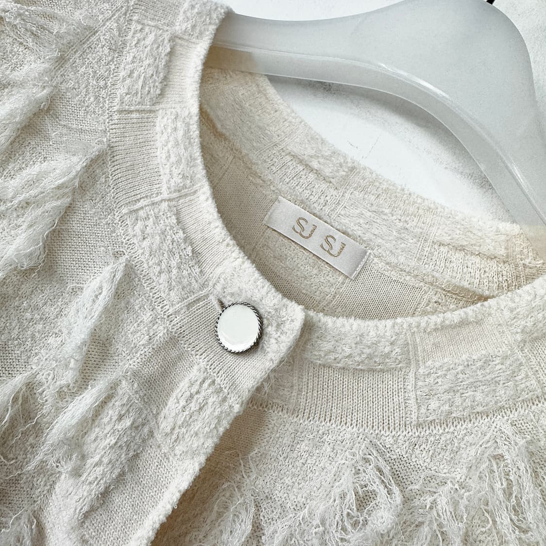 SJSJ 울 버튼 니트 가디건 상품이미지3