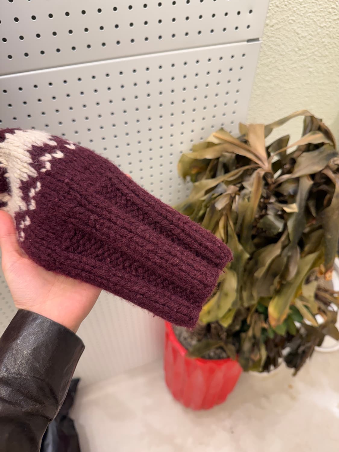 빈티지 패턴 스웨터 가디건 U86 상품이미지4