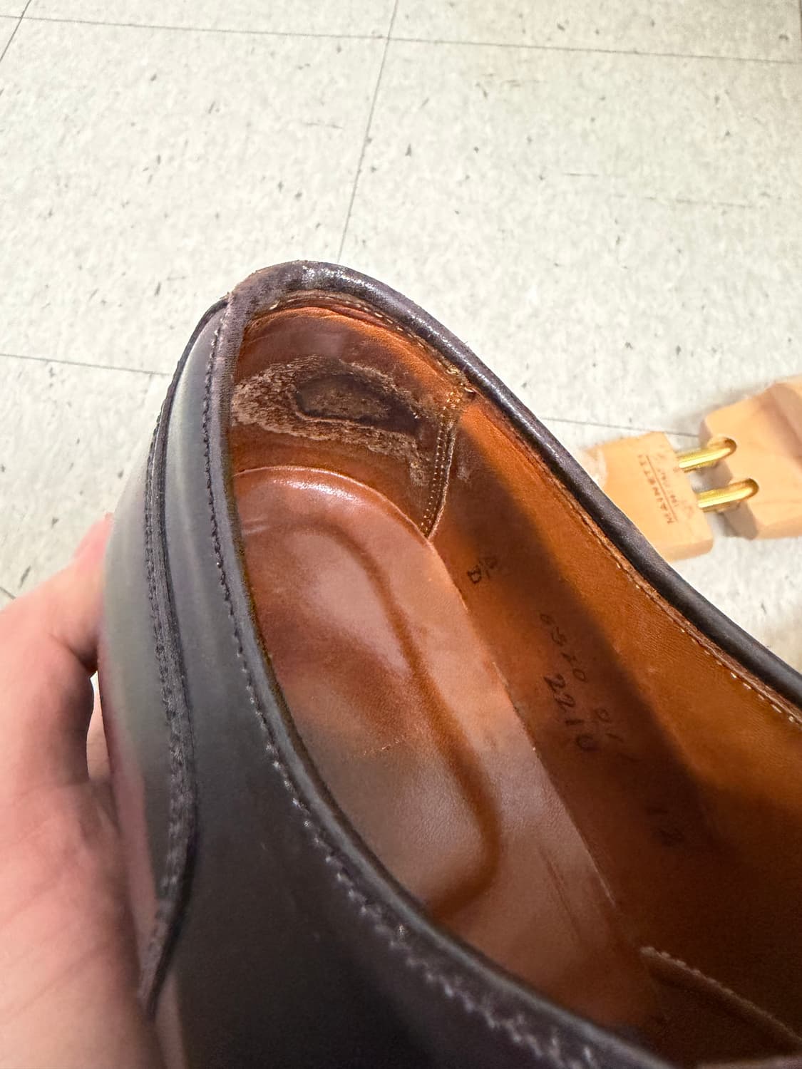 알든 2210 버건디 9D 상품이미지5