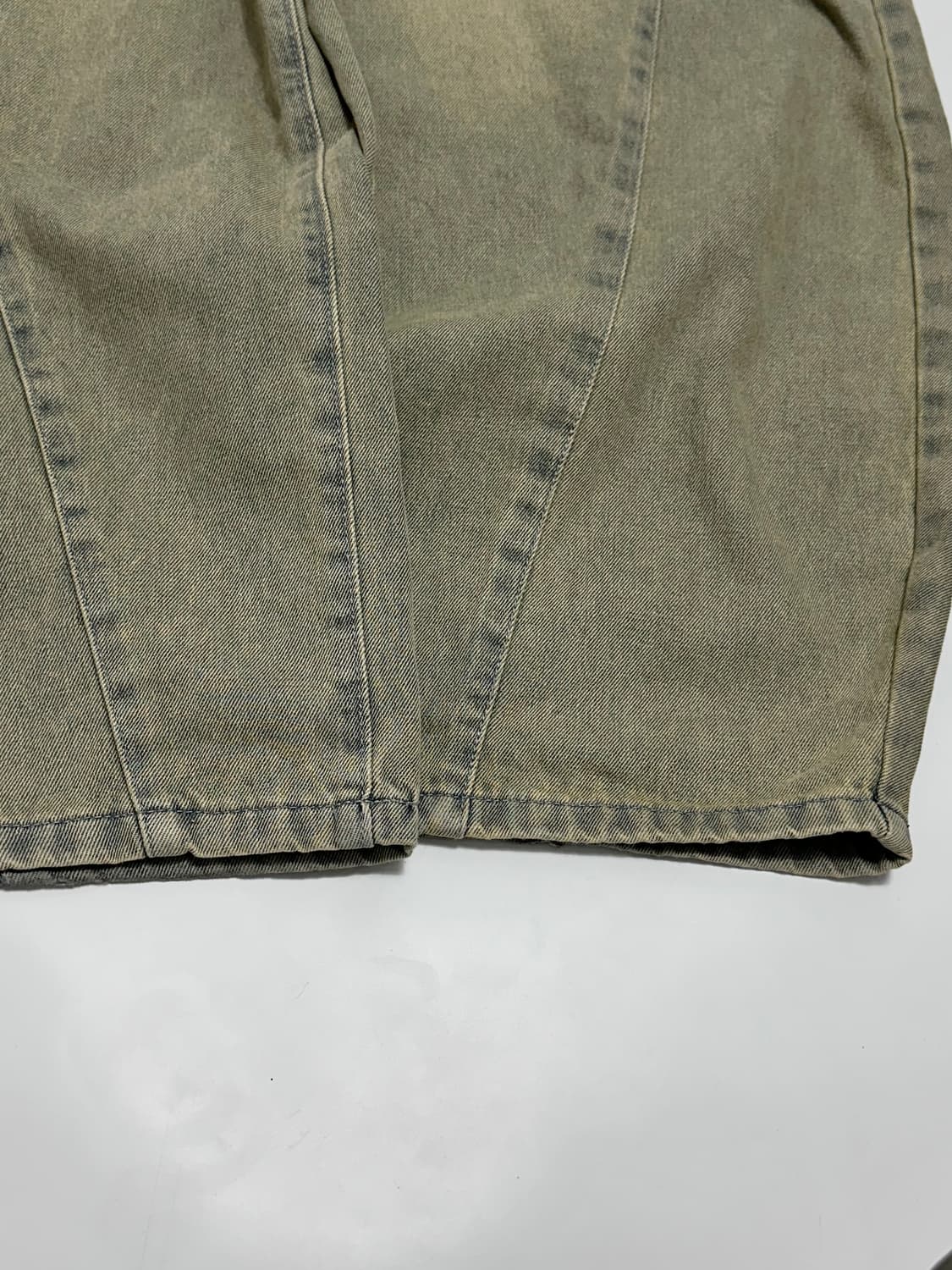 빈티지 워시드 벌룬 데님 팬츠 워싱 청바지 상품이미지5