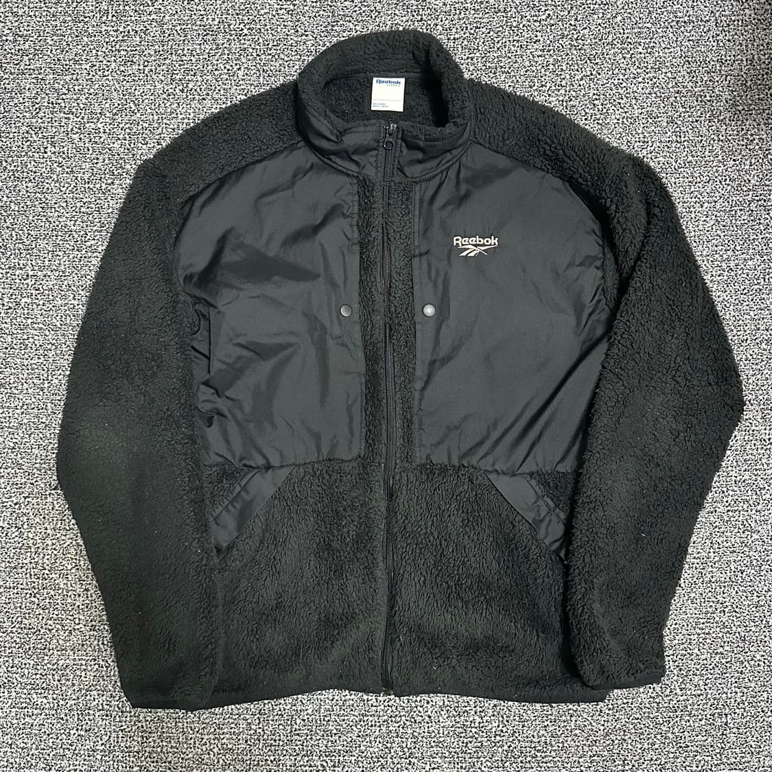 (L) 리복 양털 뽀글이 플리스 자켓 상품이미지1