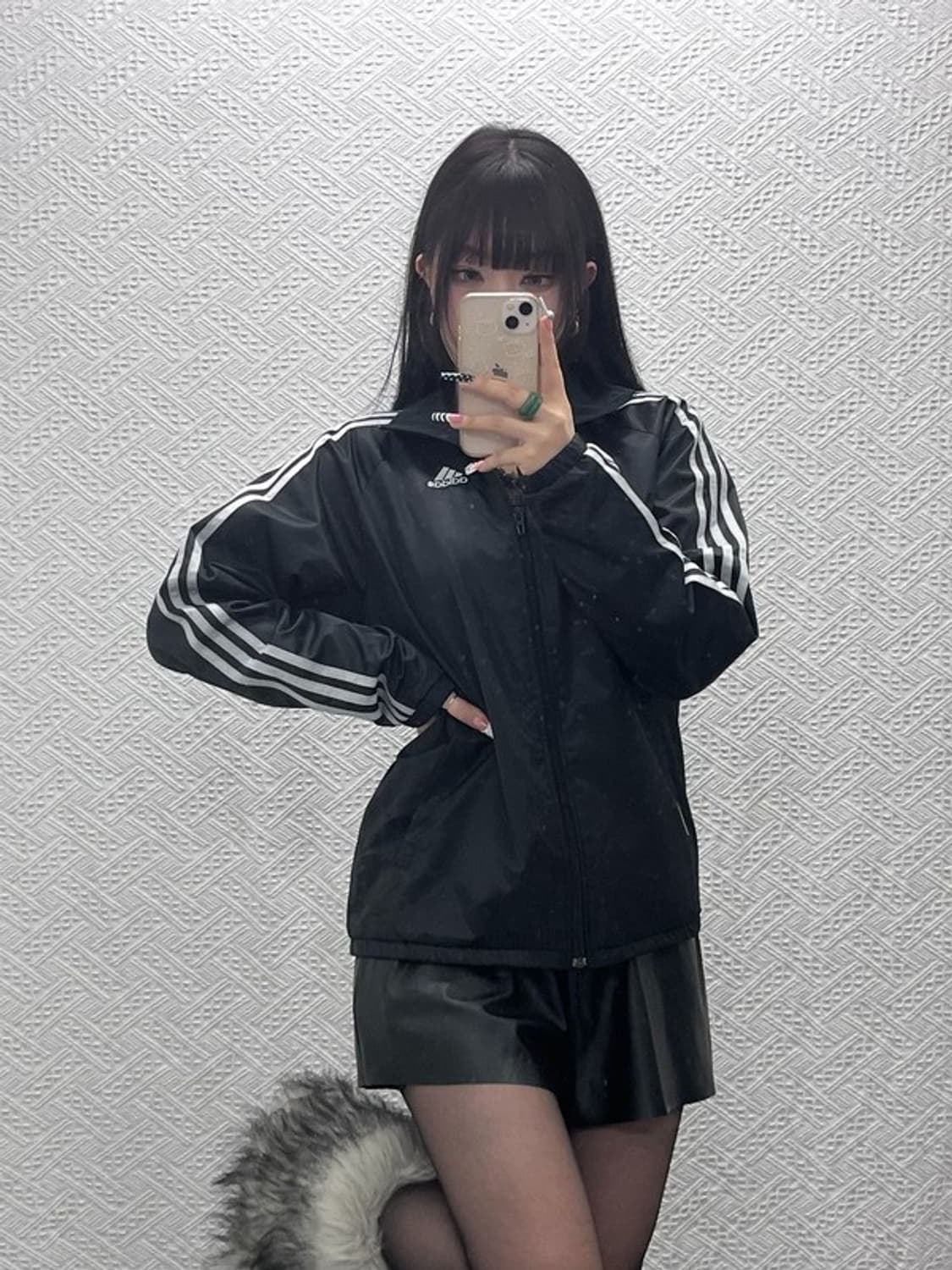 아디다스 올드스쿨 빈티지 캐주얼 스포티 바람막이 자켓 S C10141 상품이미지1