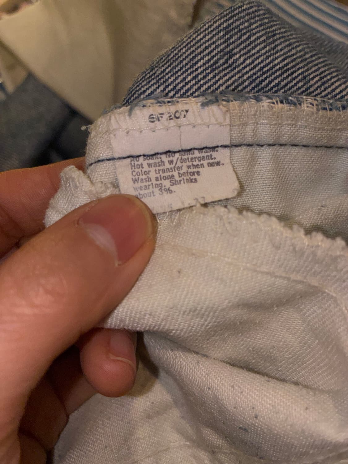 80s Levis 505 Denim Pants Made In USA 상품이미지8