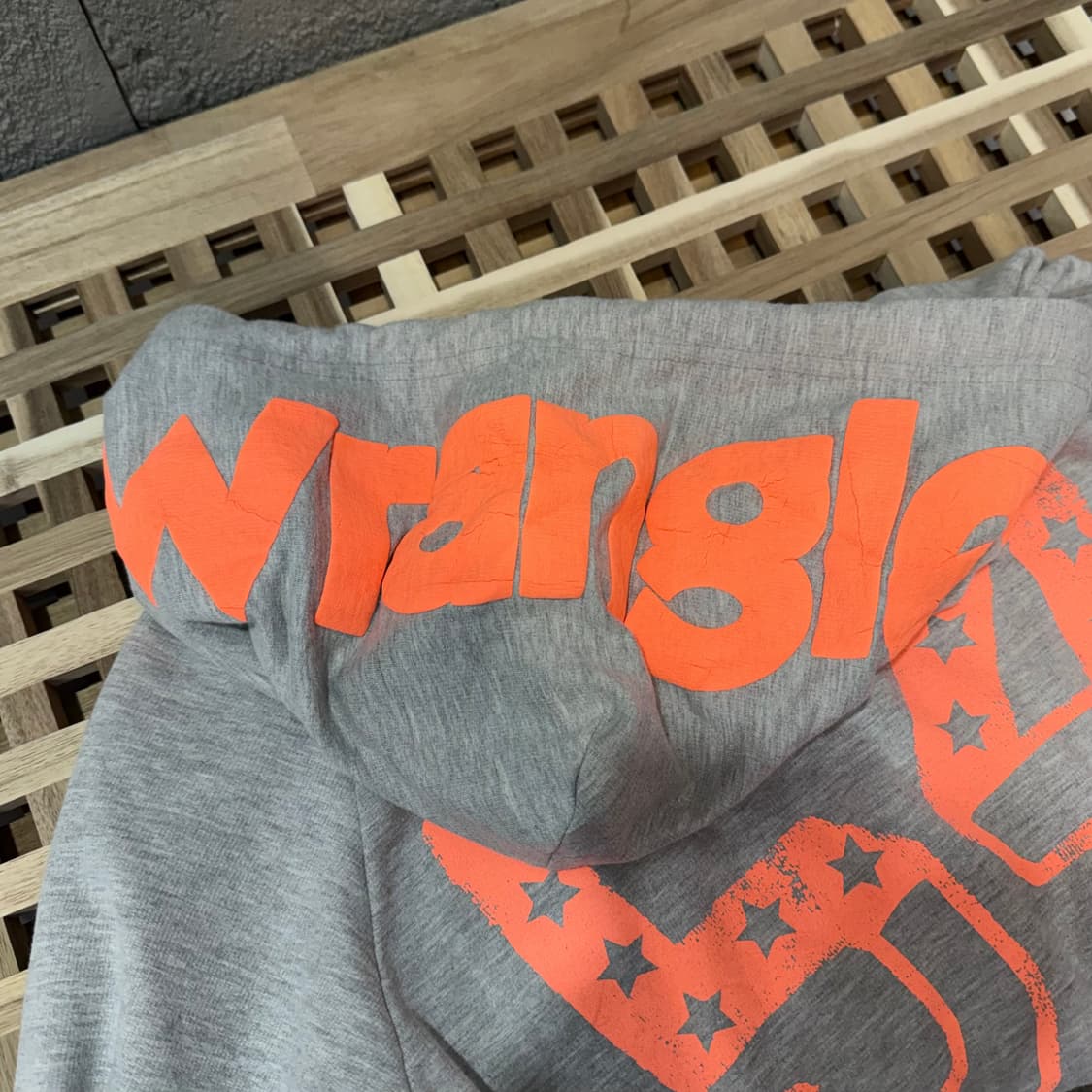 랭글러 그레이 후드 집업 (S)  상품이미지4