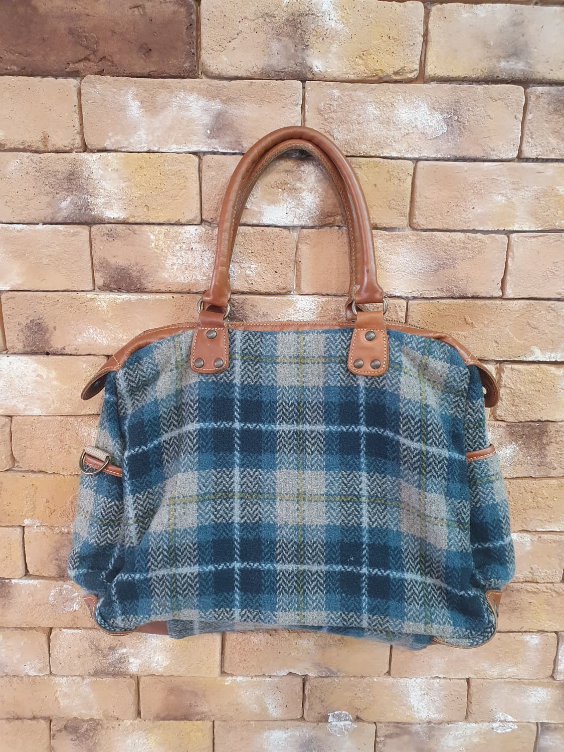 Thursday Island 체크 토트백 상품이미지2