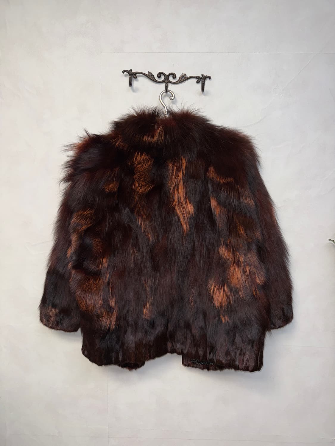 SAGA FOX mixed red brown fox fur jacket  상품이미지3