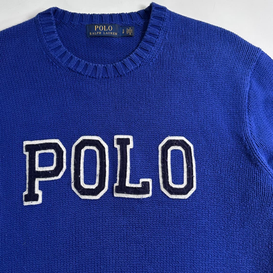 폴로 랄프로렌 아치로고 코튼 니트 상품이미지3