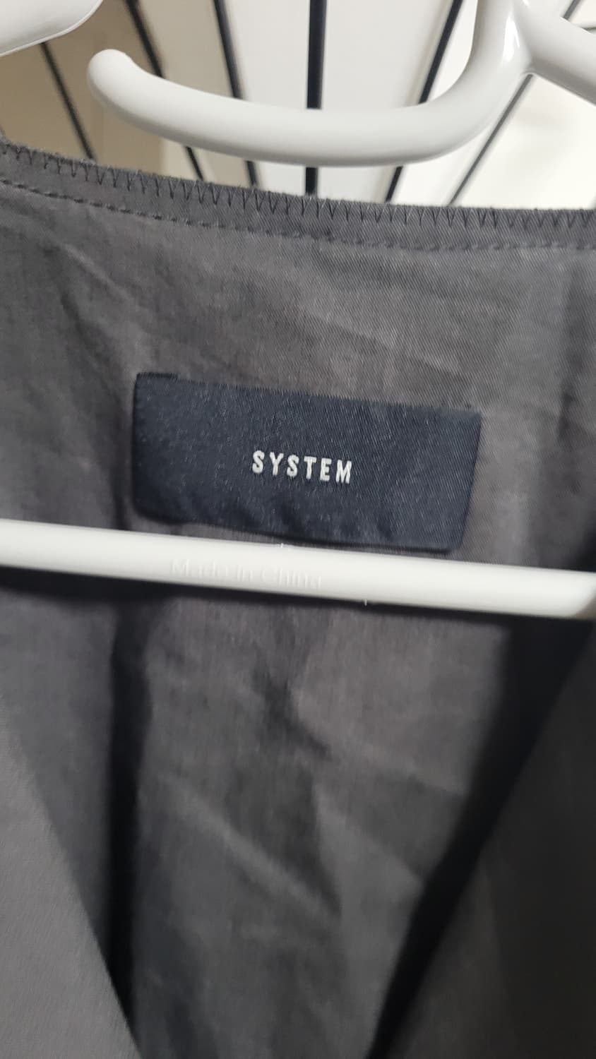 system 여성  오버핏  면 자켓-82사이즈 상품이미지7