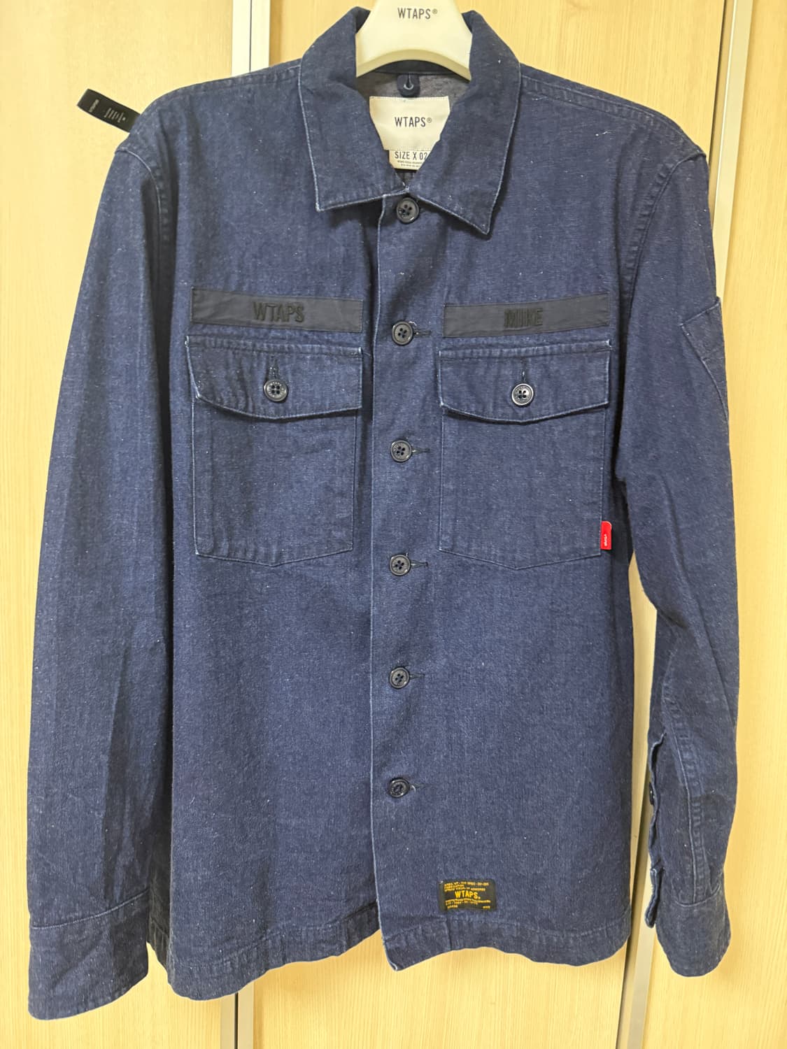 더블탭스 17aw 버즈 데님셔츠 Wtaps BUDS LS 03 상품이미지1