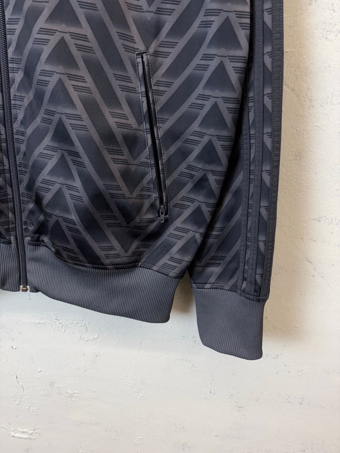 아디다스 빈티지 파이어버드 패턴 트랙탑 져지 상품이미지3