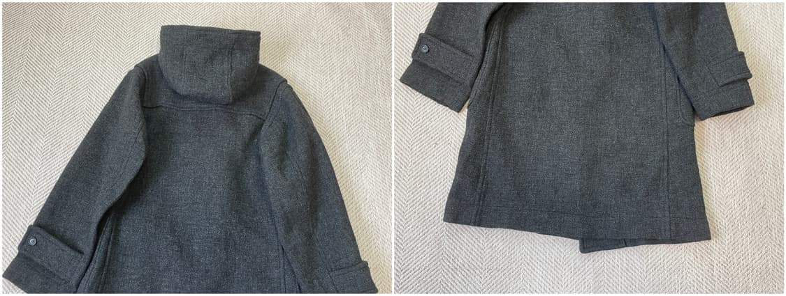 카반 드 주카 로프 토글 후드 더플 코트 상품이미지3