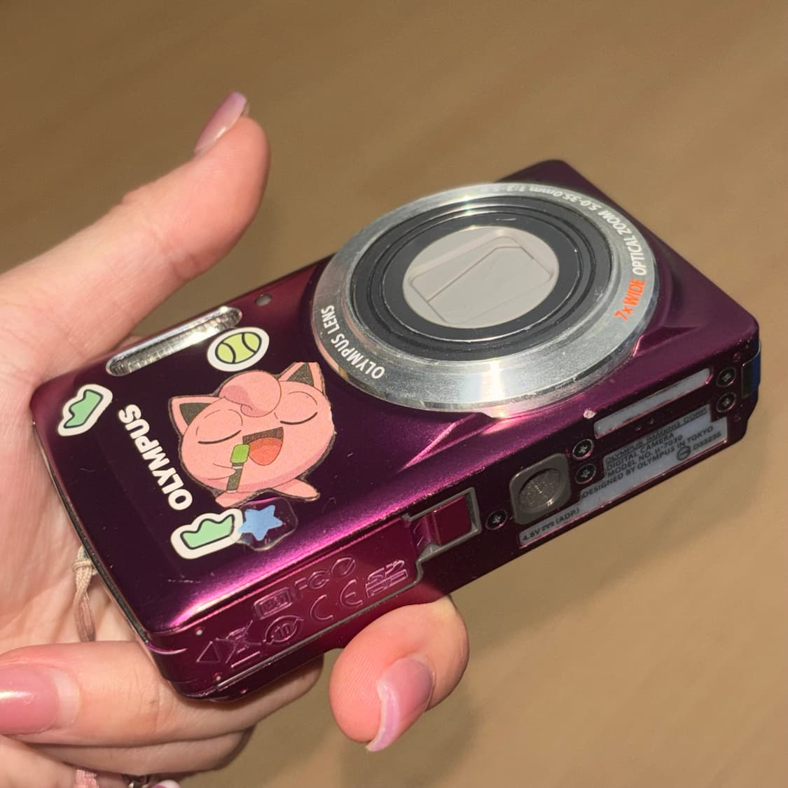 올림푸스 뮤 OLYMPUS 뮤-7030 핫핑크 작례o 상품이미지2