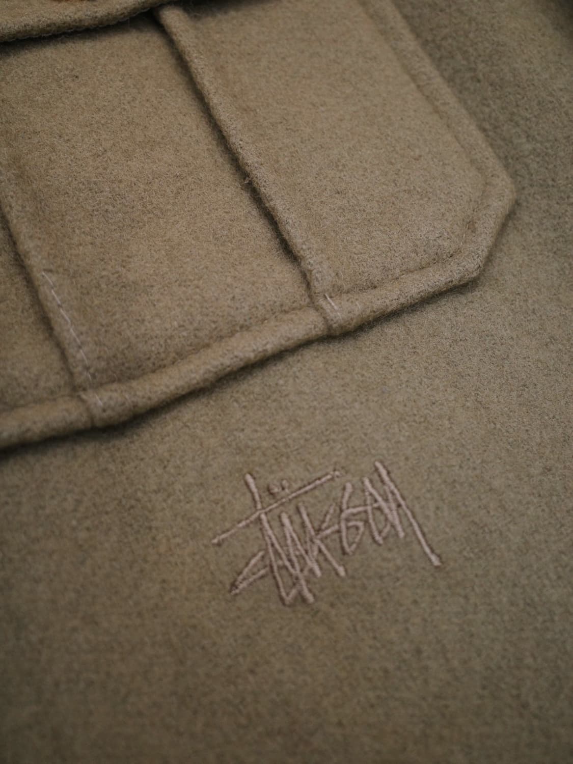 90’s 스투시 울 셔츠 상품이미지2