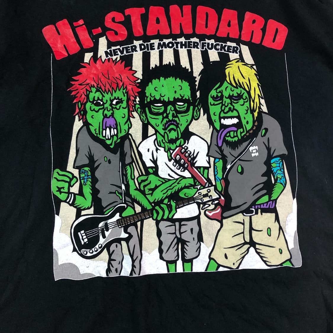 [XL] Hi Standard 프린트 밴드 티셔츠 상품이미지4