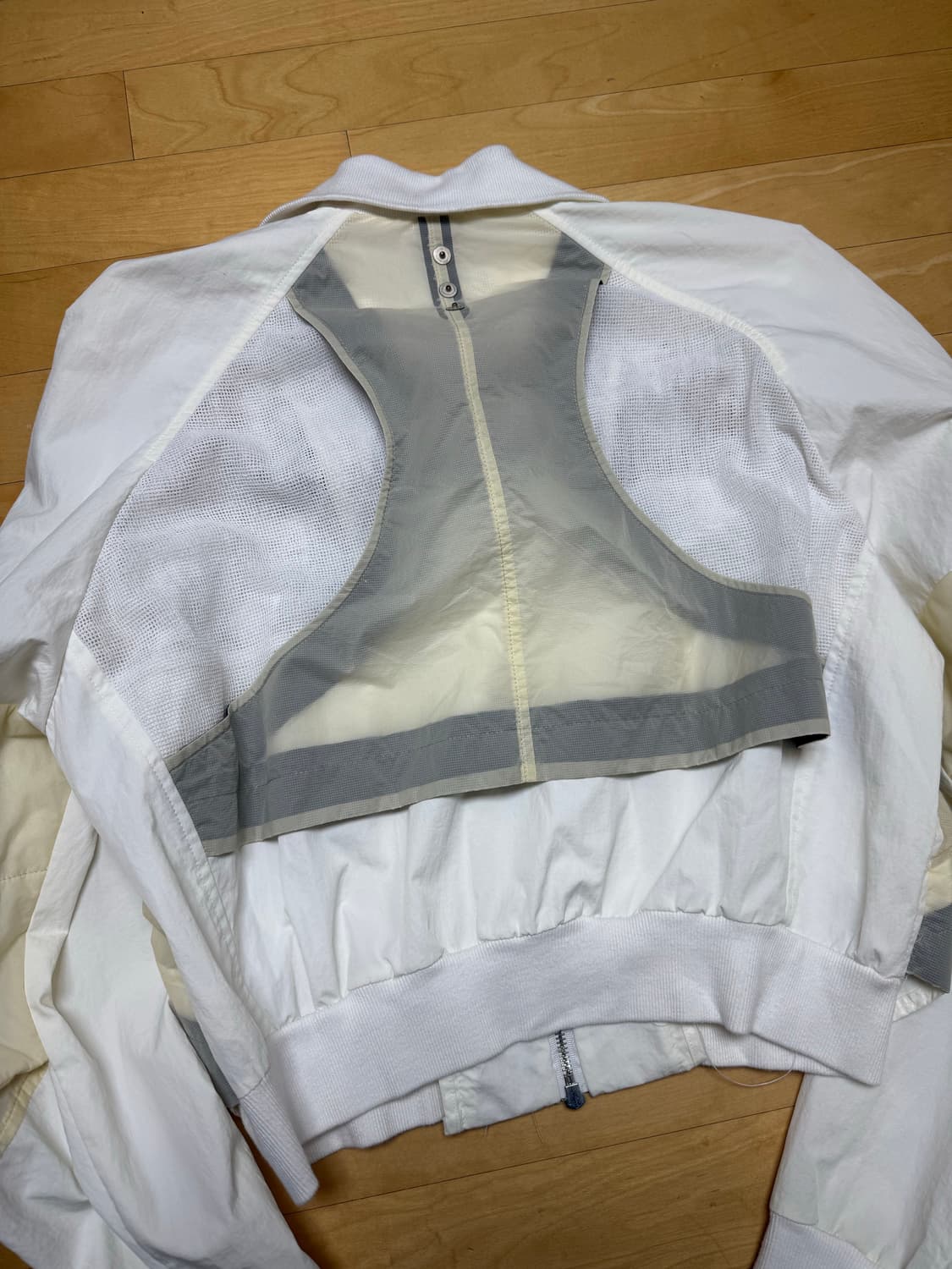 카르넷아카이브 매스 봄버 자켓 화이트 M 상품이미지5