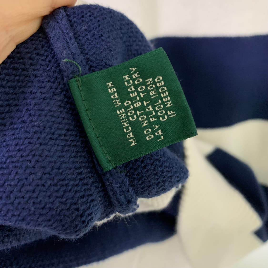 나이키 벨벳 트랙탑 져지 세미 크롭기장 네이비 여성 M 상품이미지7