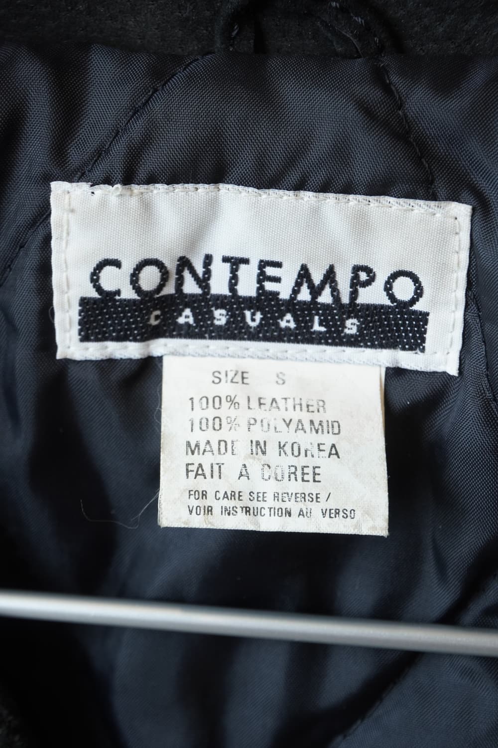 80s 프린지 스웨이드 가죽자켓 컨템포contempo 상품이미지10