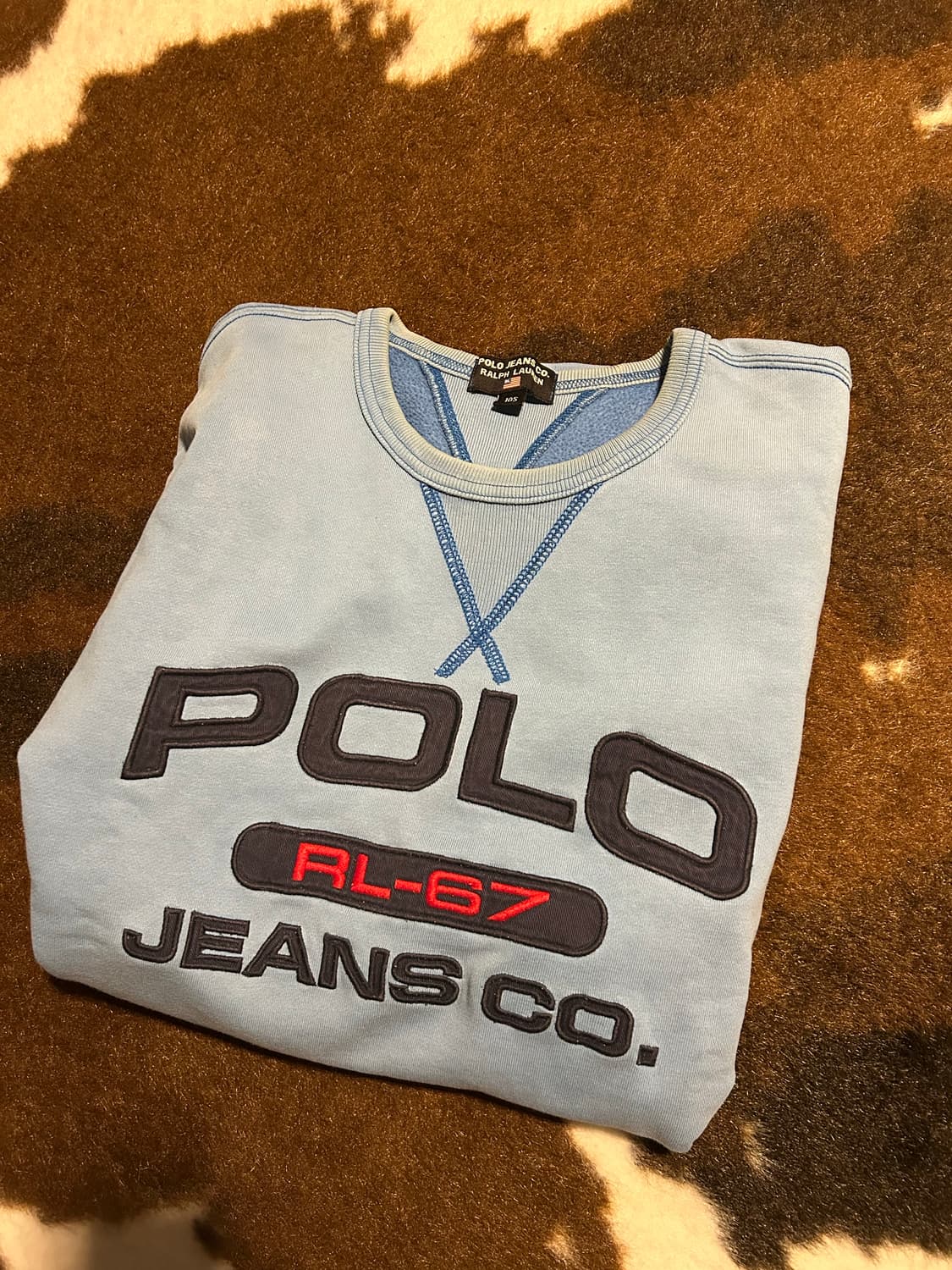 폴로 빈티지맨투맨 상품이미지1