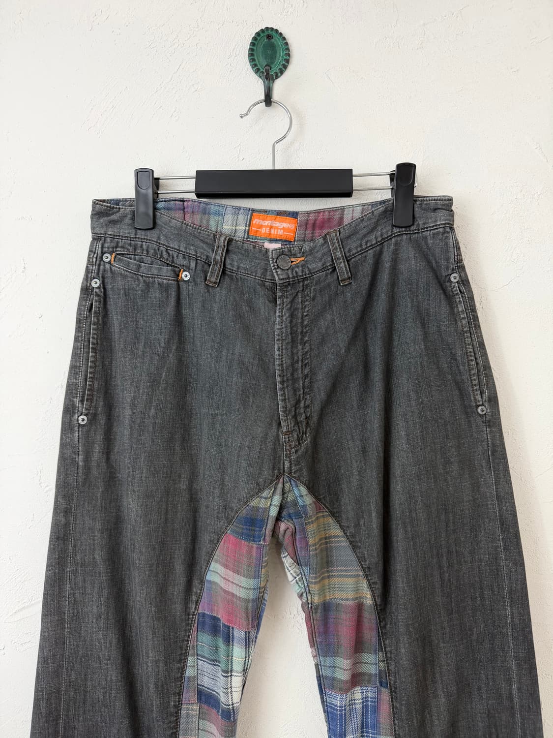 montage 크레이지 패치 데님 팬츠 (MADE IN JAPAN) 상품이미지2