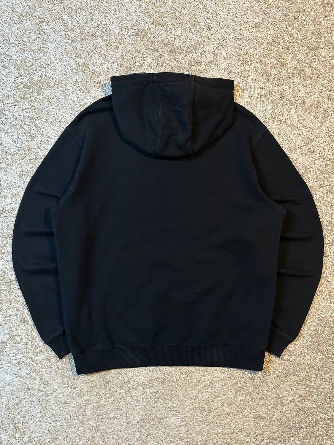 엄브로 UMBRO 에센셜 스몰로고 후드티 블랙 상품이미지3