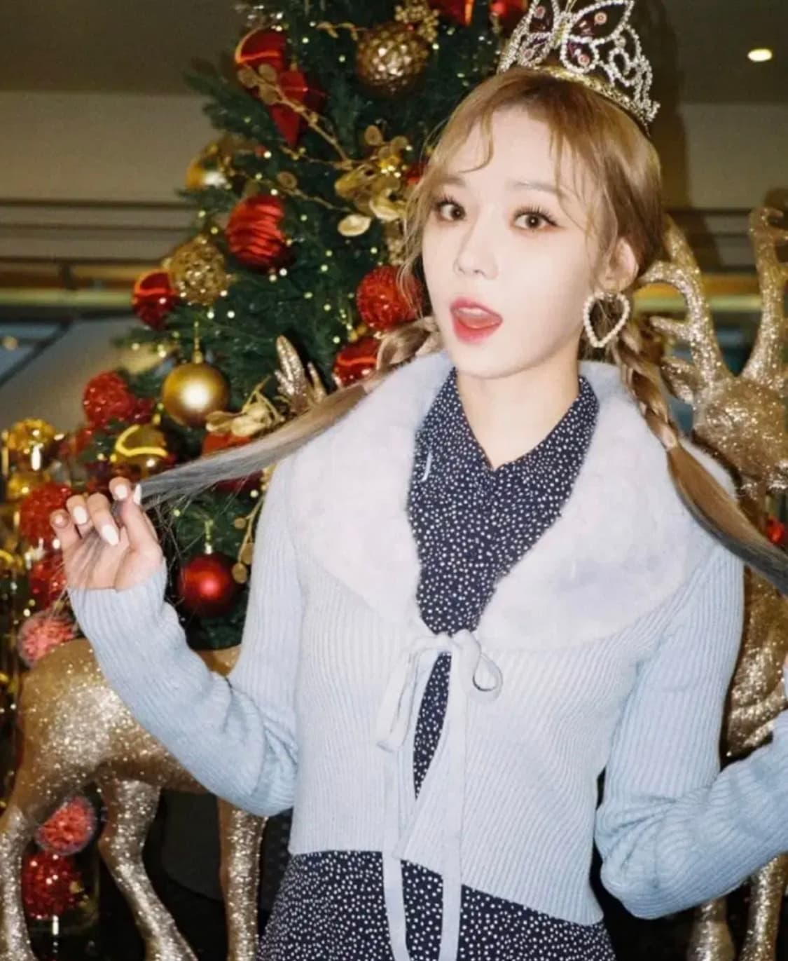 자라 에코 퍼 가디건 아이보리 M 상품이미지3