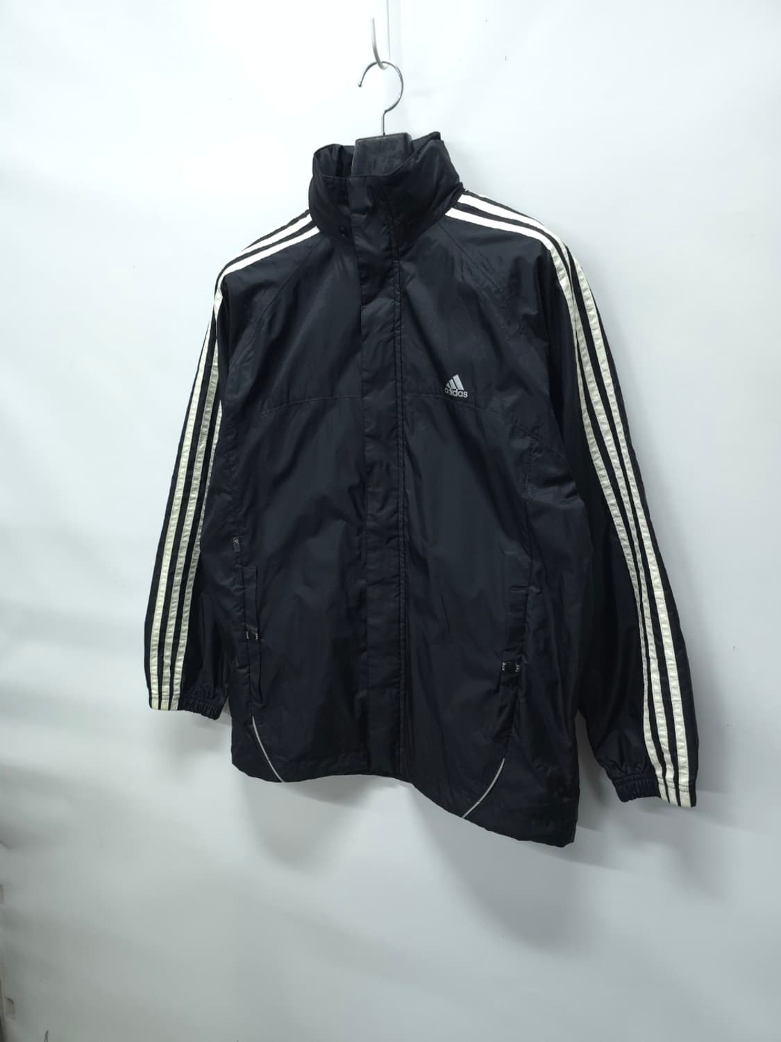아디다스 남성 3선 메쉬 안감 바람막이 자켓(95) 상품이미지1