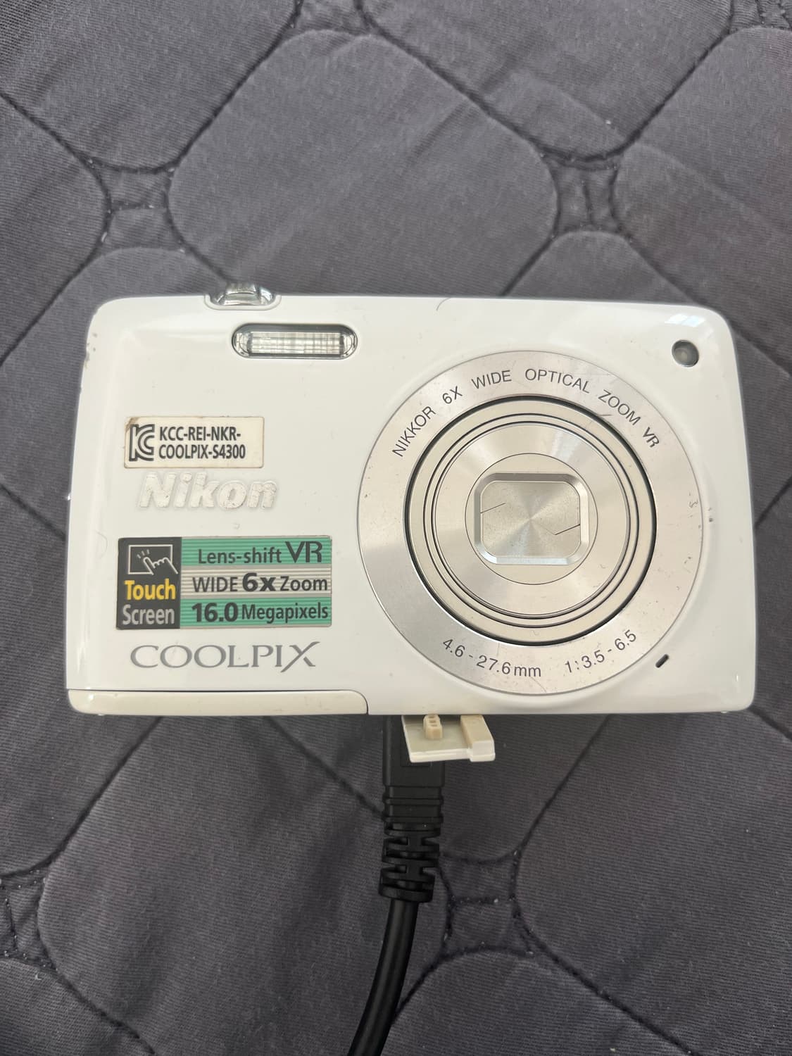 니콘 COOLPIX S4300 화이트 디지털카메라 디카 상품이미지1