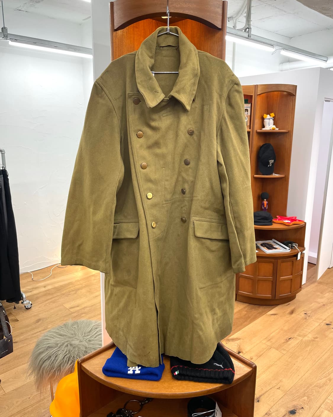 40s 빈티지 울 코트 상품이미지1